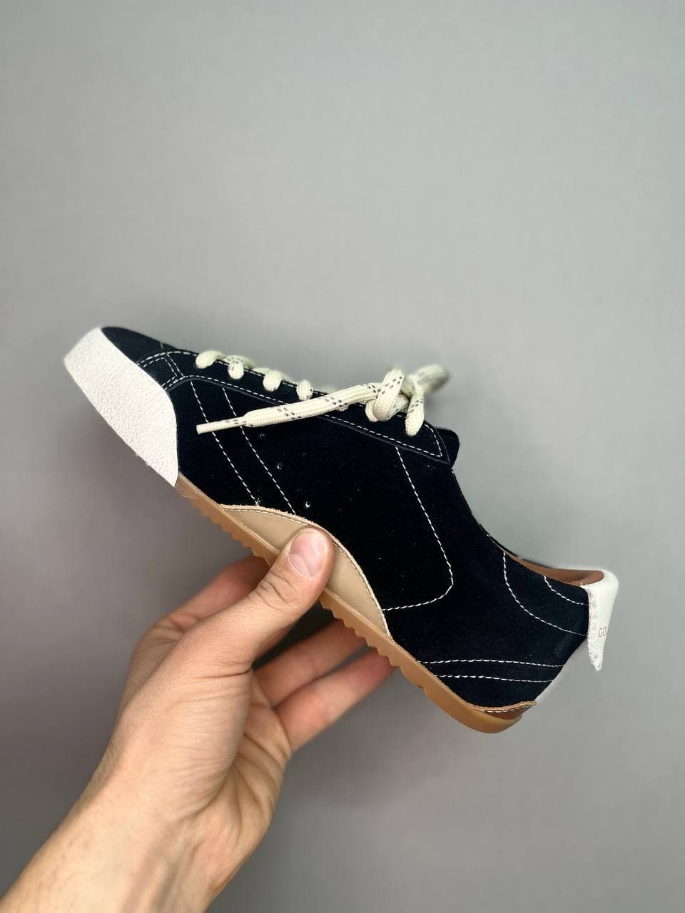 گلدن گوس ترو استار مشکی | Golden Goose True Star Black — تصویر ۵