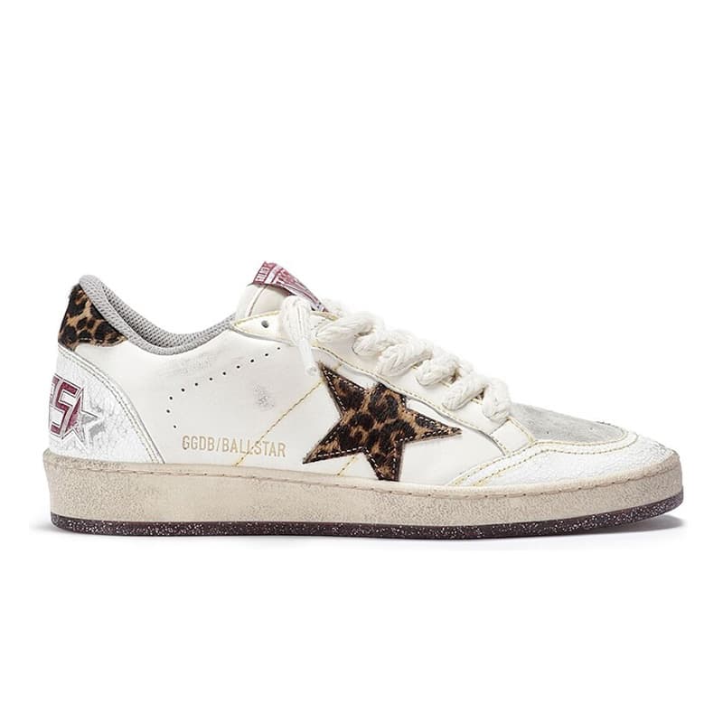 گلدن گوس بال استار پلنگی | Golden Goose Ball Star leopard