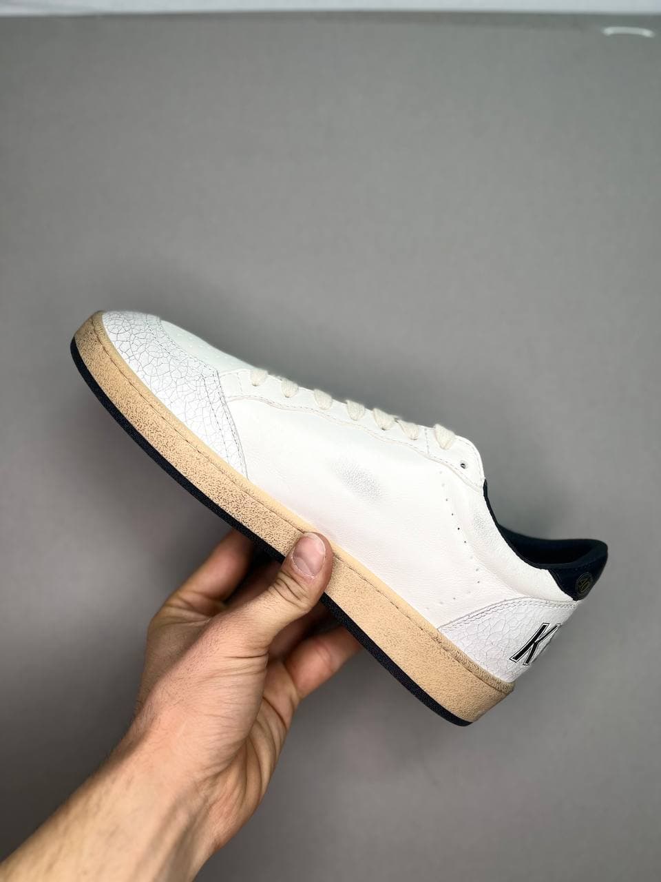 گلدن گوس بال استار سفید مشکی | Golden Goose Ball Star white Black — تصویر ۶