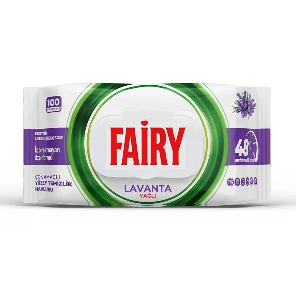 دستمال سطوح 100 برگ فیری FAIRY — تصویر ۲