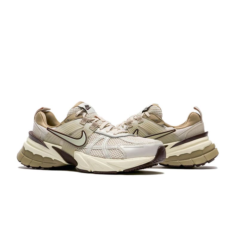 Nike V2K brown/نایک وی تو کی کرم قهوه ای — تصویر ۳
