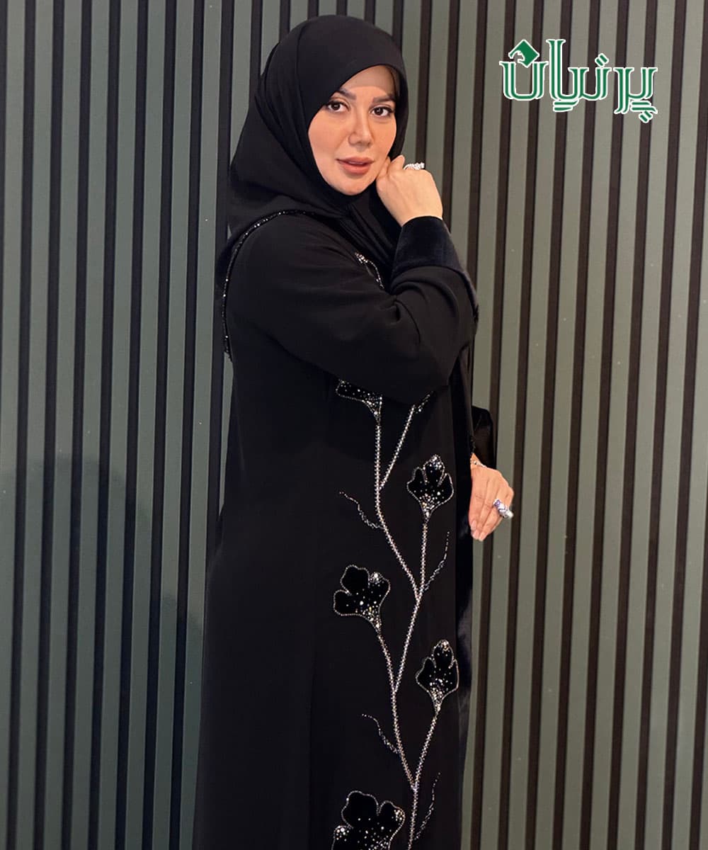 مانتو عبا ویدا جواهر دوزی vip