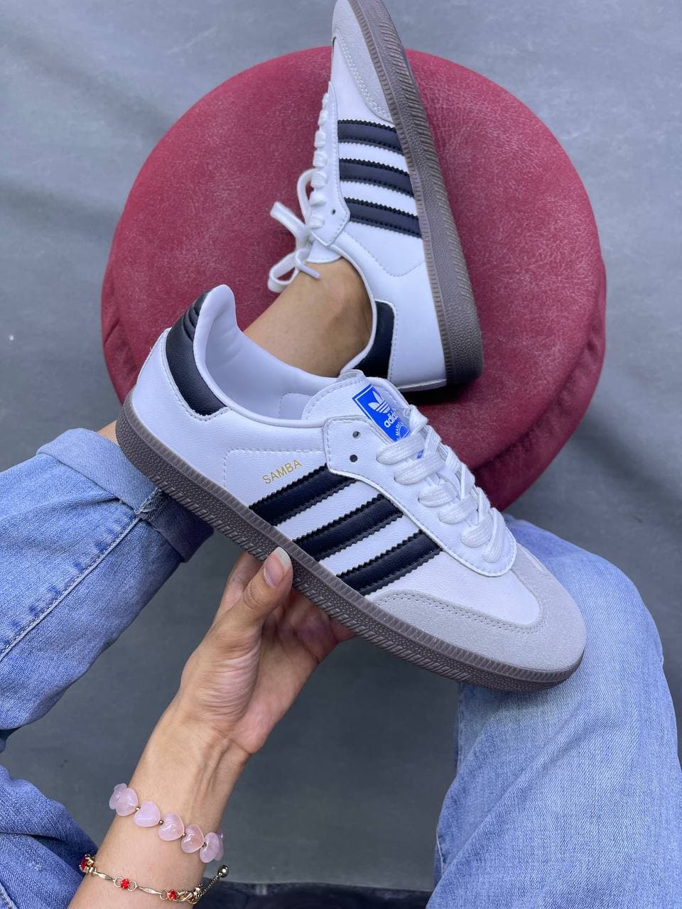 کفش کتونی دخترانه و زنانه آدیداس سامبا adidas samba