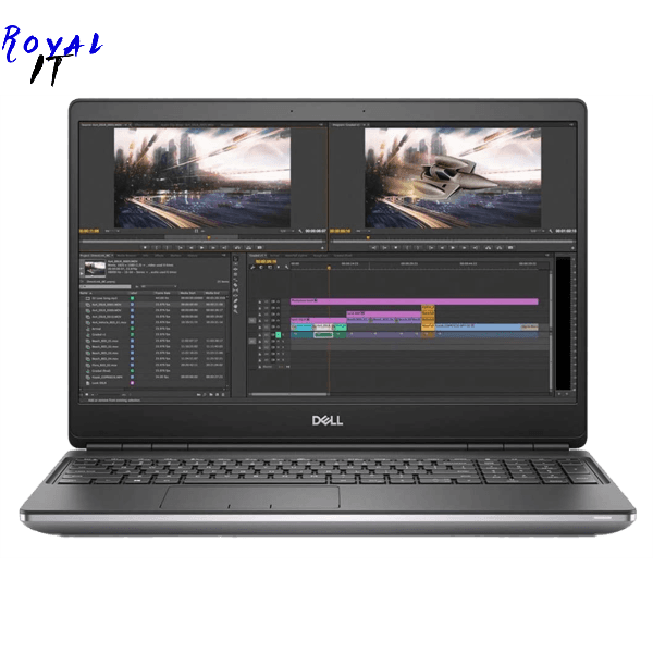 DELL PRECISION 7550 | INTEL CORE I7 – 10850H | NVIDIA QUADRO T1000 Dedicated | 4GB Graphics | 16GB RAM | No HDD | 512GB SSD | 15.6 INCH FHD | استوک | کد 1-4 — تصویر ۲