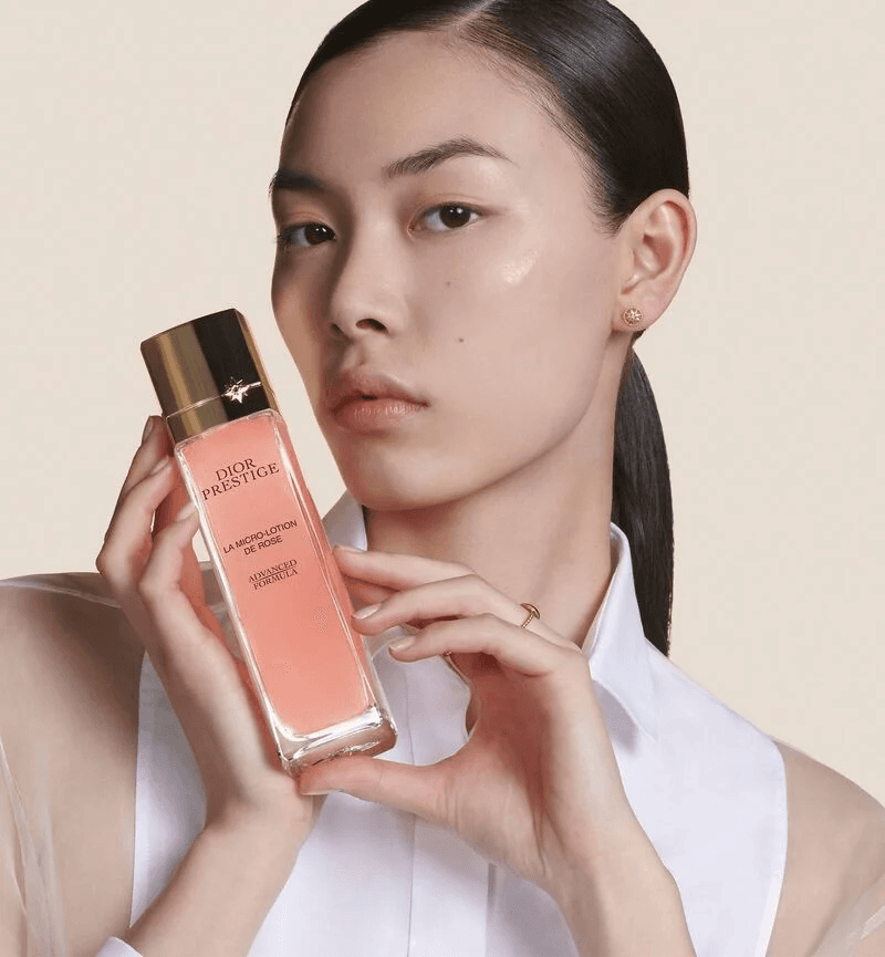 لوسیون تونر پرستیژ دیور Dior Prestige Micro Lotion de Rose — تصویر ۳