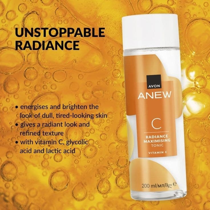 تونر ویتامین سی آون Avon حجم 200 میل — تصویر ۴