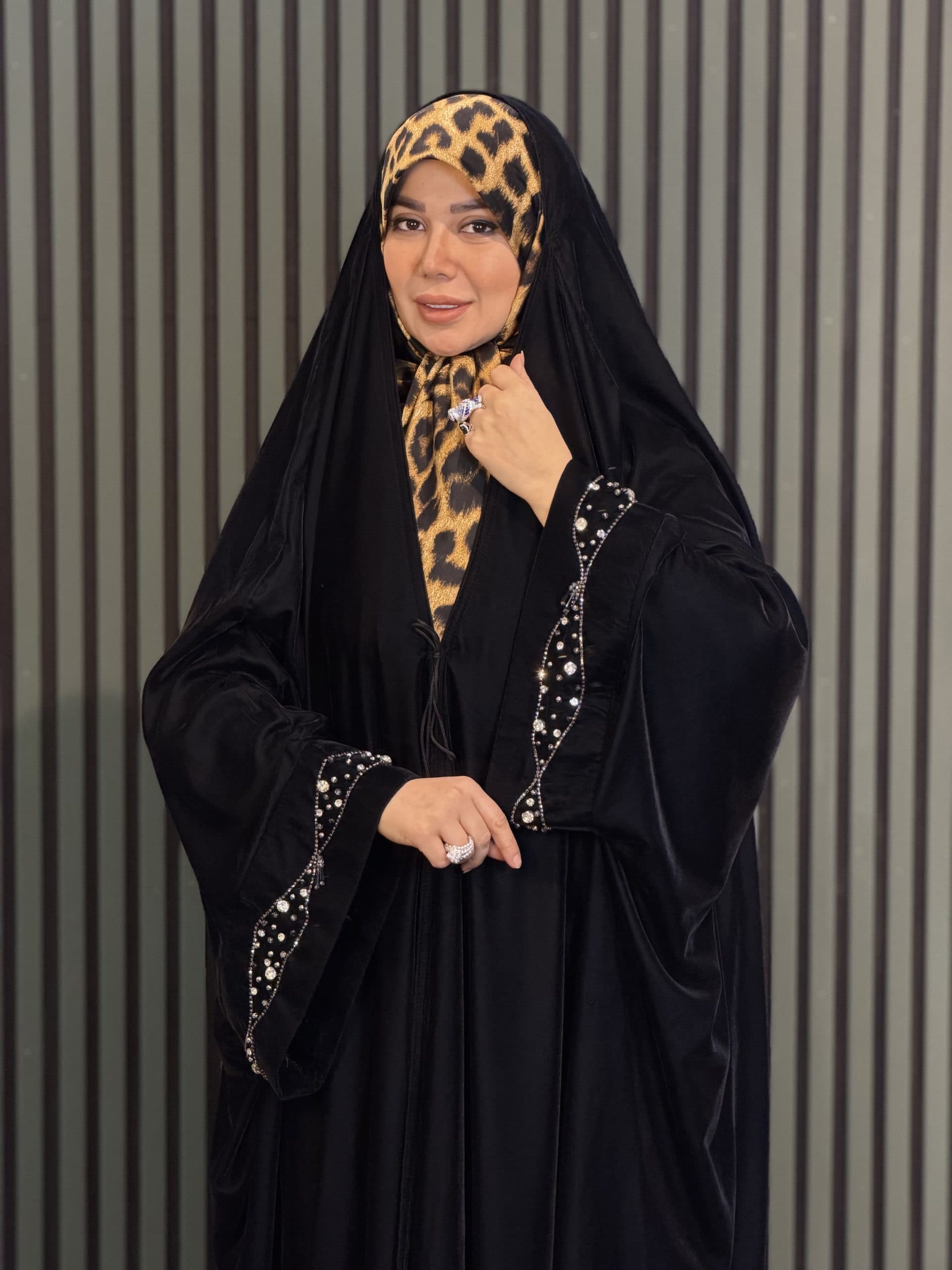 چادر مچ اشرافی مخمل جواهردوزی رویا