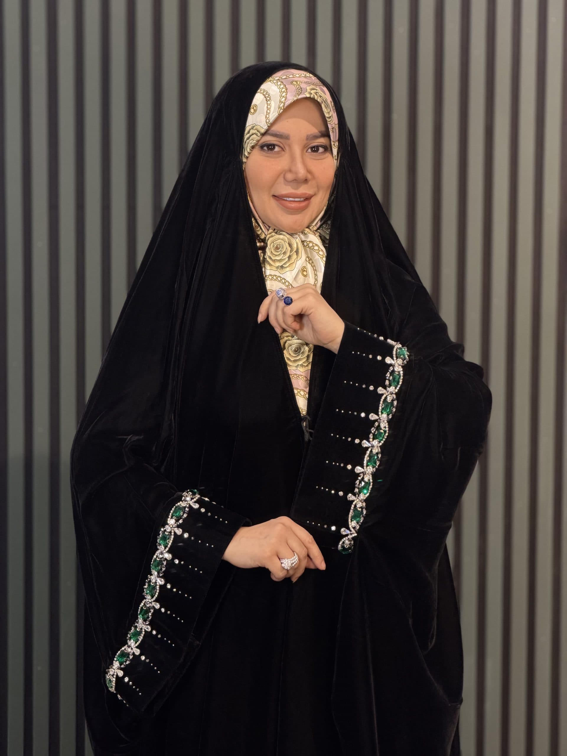 چادر مچ اشرافی مخمل جواهردوزی ترمه
