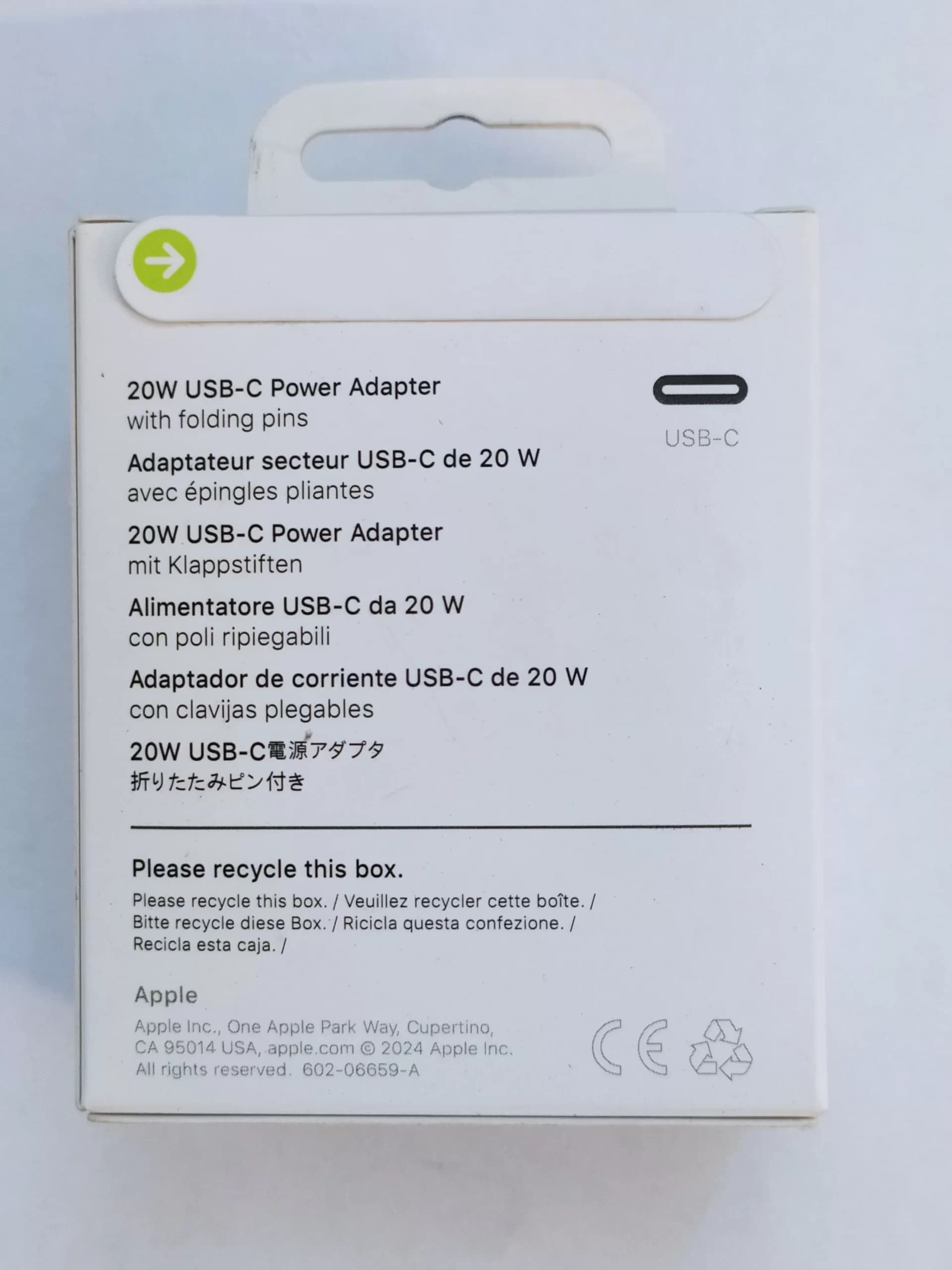شارژر دیواری 20 وات اپل مدل B/A | اورجینال با گارانتی رسمی — تصویر ۸