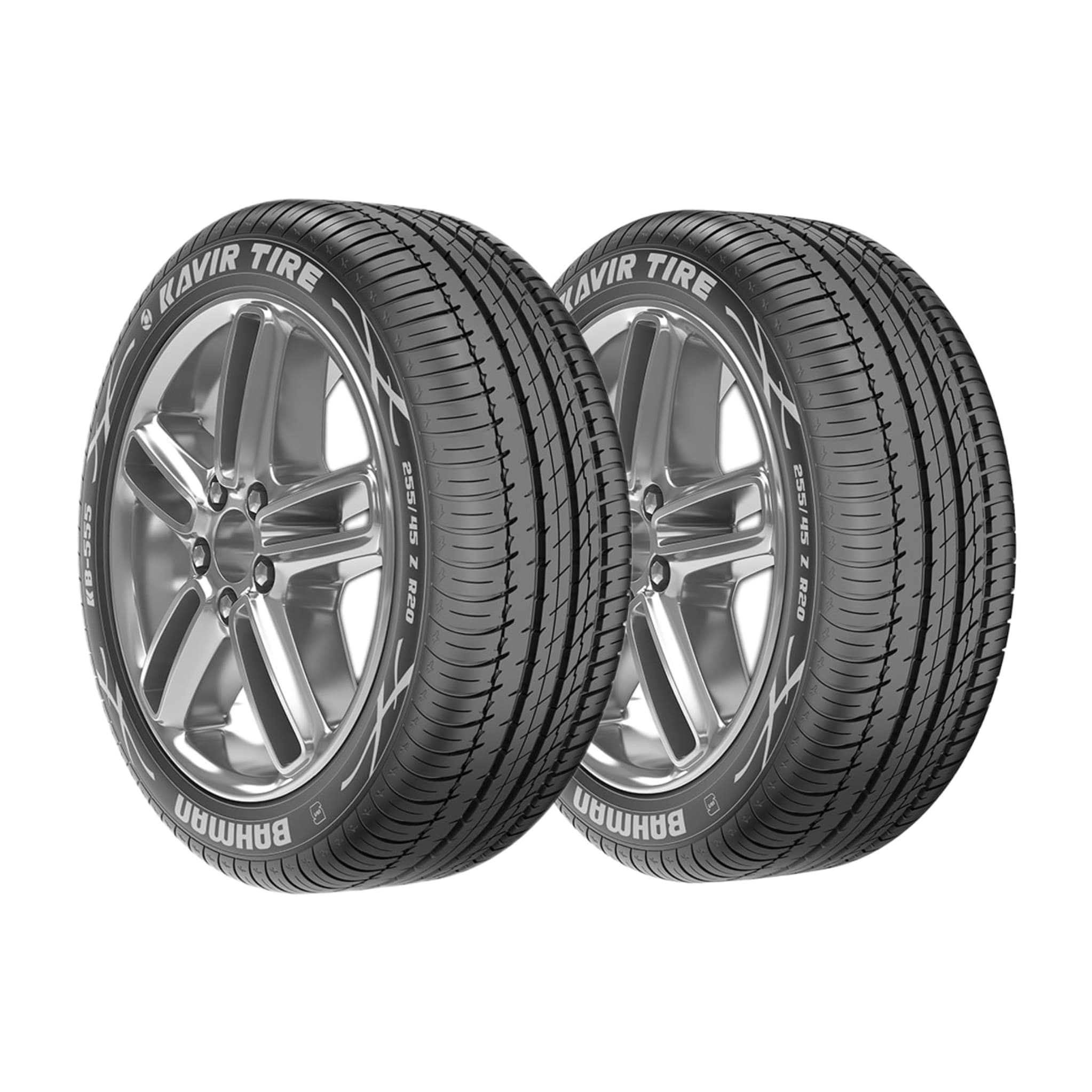 لاستیک کویر تایر 255/45/20 گل KB555 – تولید 2026 — تصویر ۲