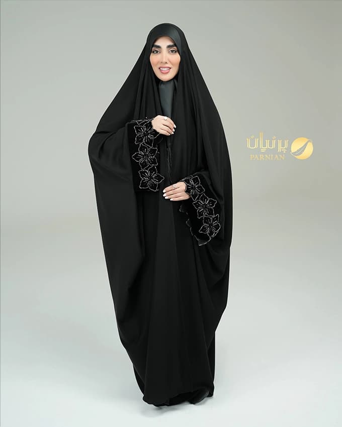 چادر عربی بولگاری مچ اشرافی فرزانه دودی — تصویر ۲