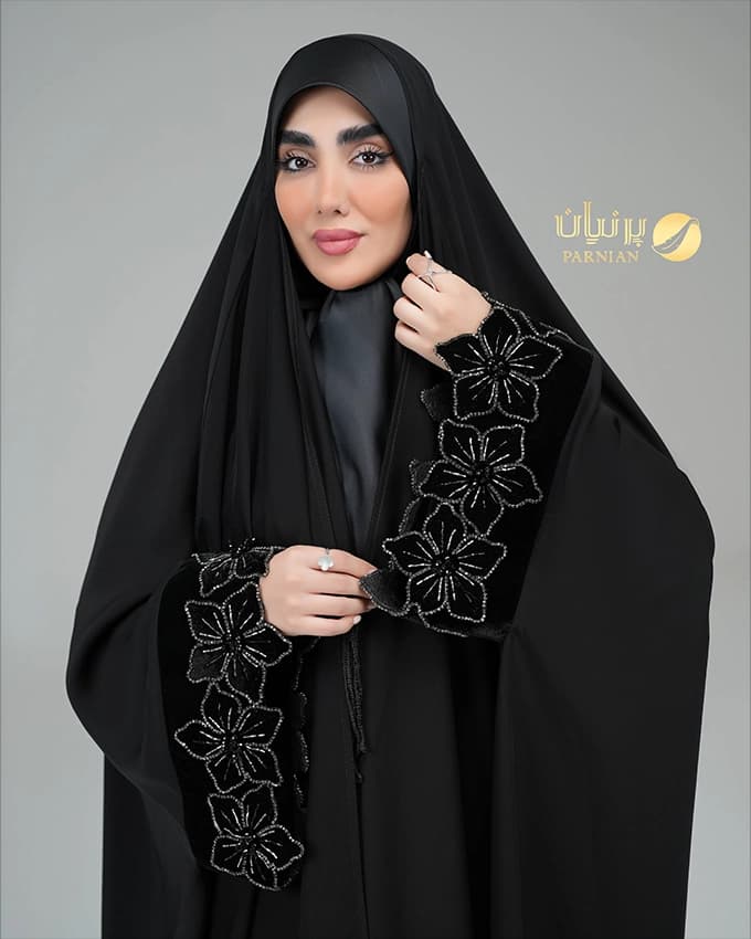 چادر عربی بولگاری مچ اشرافی فرزانه دودی — تصویر ۳