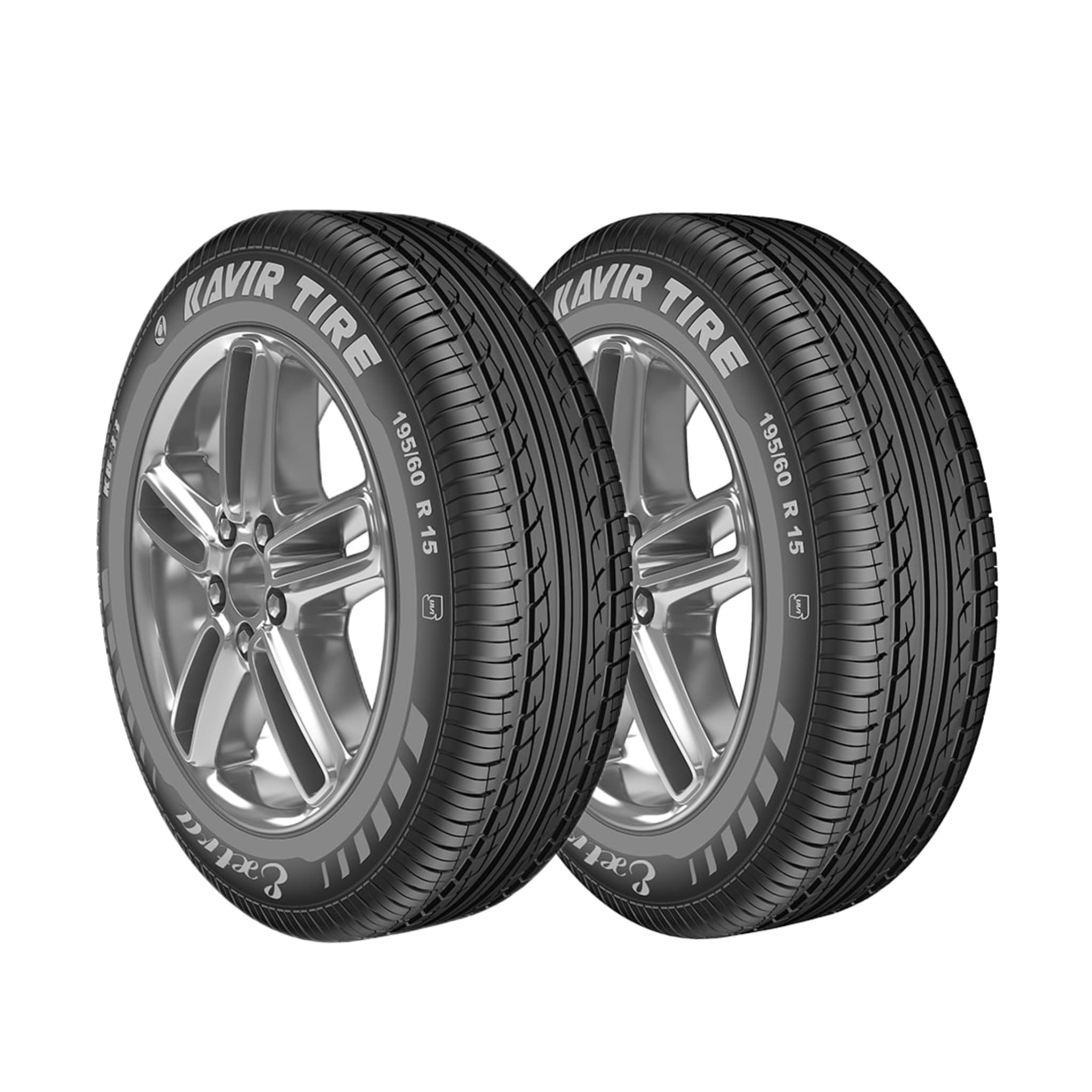 لاستیک کویر تایر 195/60/15 گل KB24 دو حلقه تولید 2026
