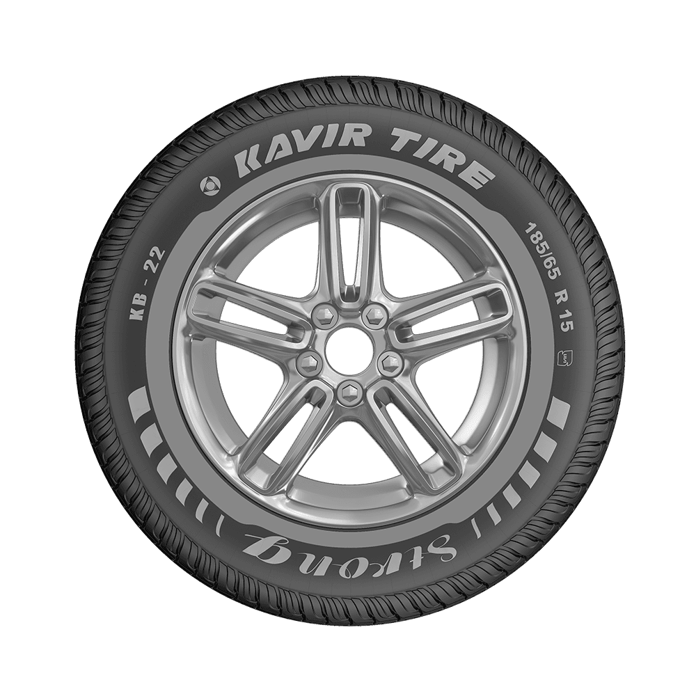لاستیک کویر تایر 185/65/15 گل KB22 دو حلقه تولید 2026 — تصویر ۳