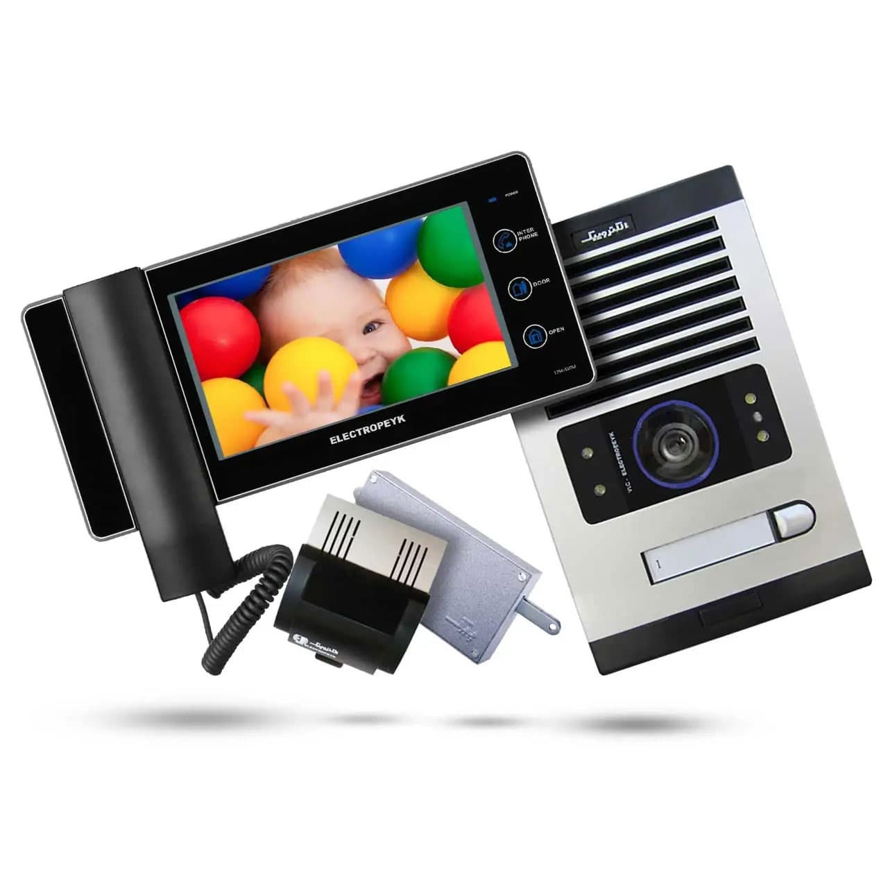 آیفون تصویری الکتروپیک 1294 مشکی