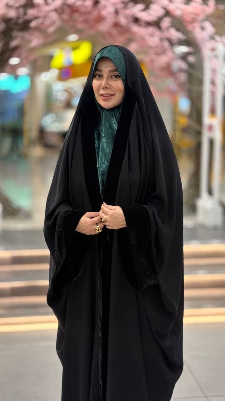 چادر عربی مچ اشرافی جلو مخمل بولگاری — تصویر ۲