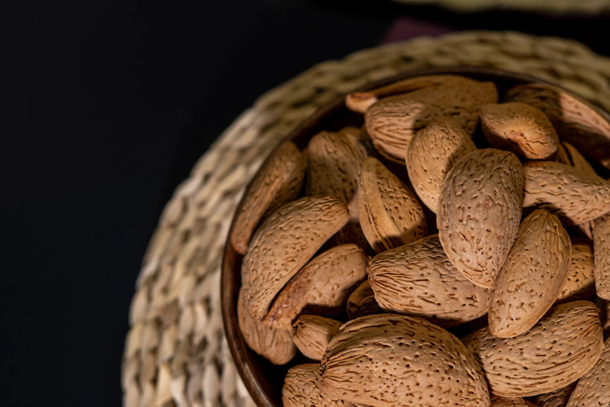 بادام سنگی درختی شیرین محصول قزوین — تصویر ۳