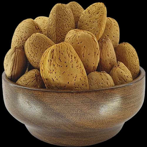 بادام سنگی درختی شیرین محصول قزوین