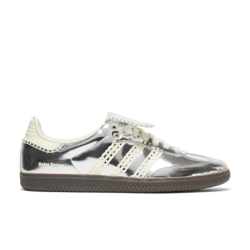 َAdidas X Wales Bonner samba Sliver Metallic/ سامبا نقره ای