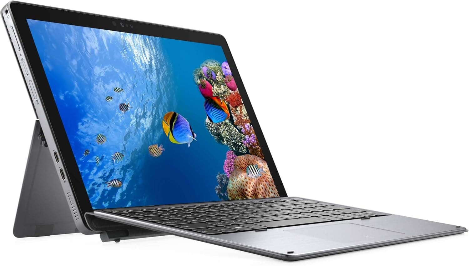 DELL LATITUDE 7200 | INTEL CORE I5 – 8350U | INTEL UHD Shared | Shared Graphics | 8GB RAM | No HDD | 256GB SSD | 12 INCH FHD | استوک | کد 1-2