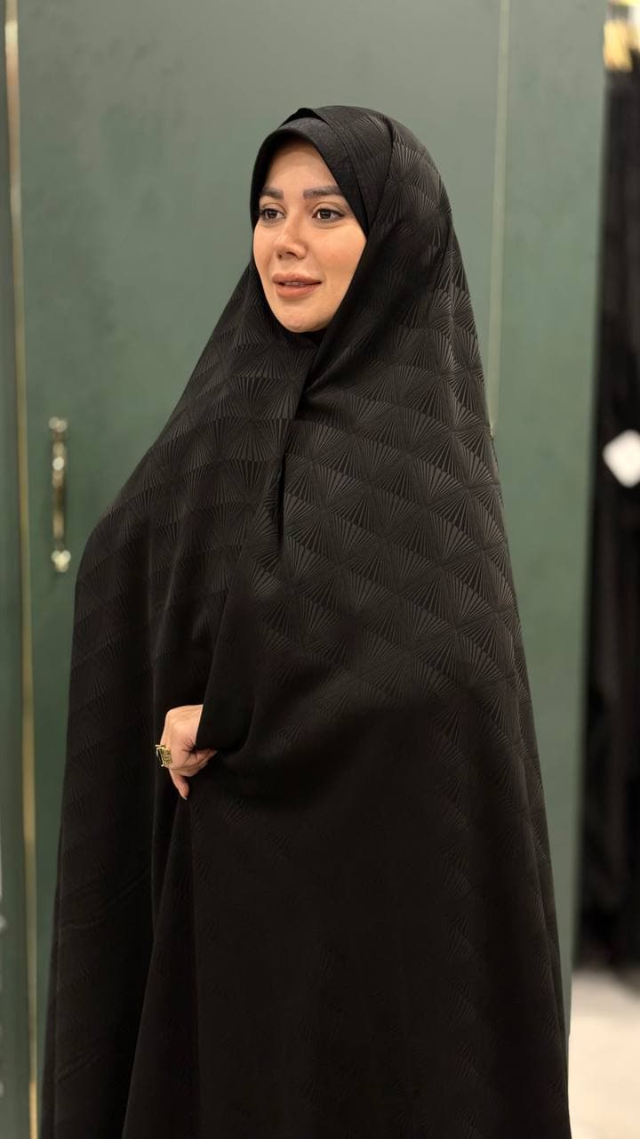 چادر قواره ای مخمل مونالیزا بدون نگین
