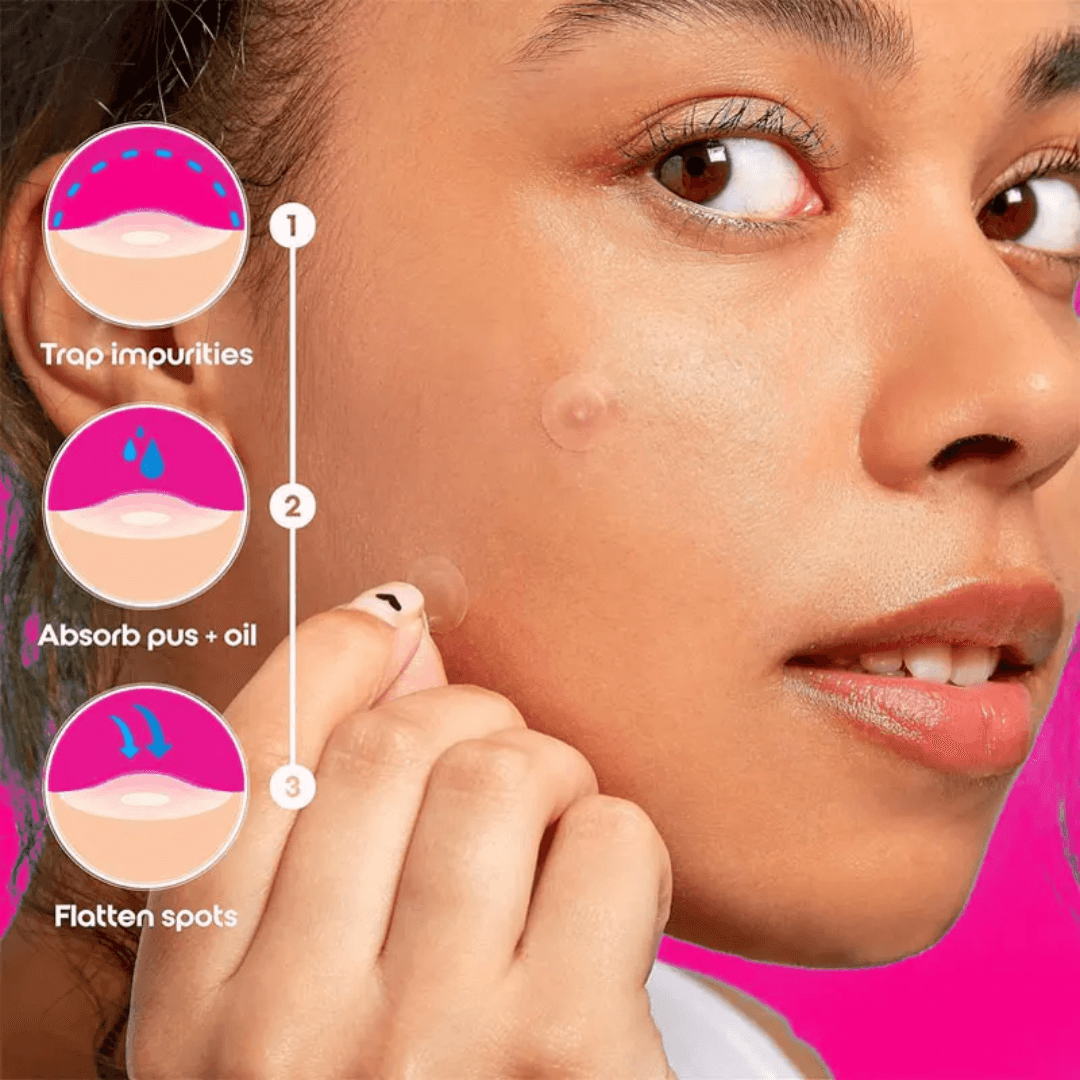 چسب جوش برند اکنه پچ acne patch مدل t11 بسته 36 عددی — تصویر ۵