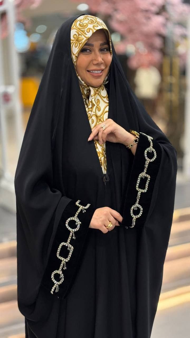 چادر بولگاری عربی مچ اشرافی زنجیری نقره ای — تصویر ۳