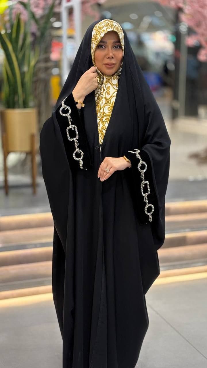 چادر بولگاری عربی مچ اشرافی زنجیری نقره ای