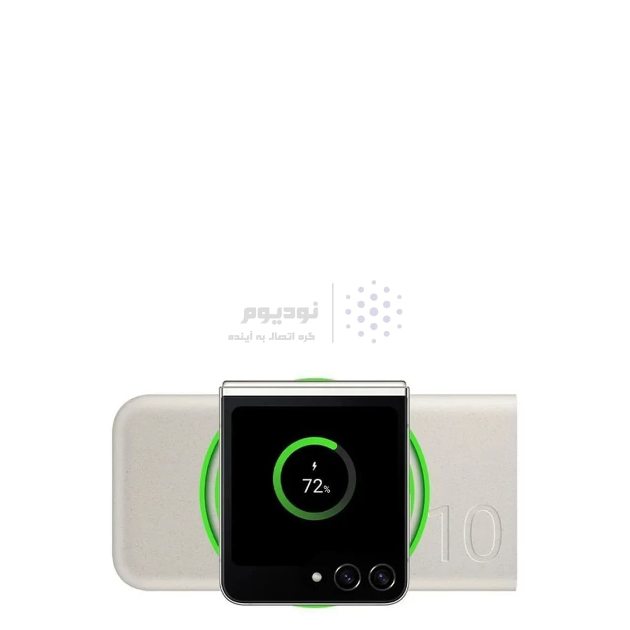 پاوربانک PD و فست شارژ Samsung 10000mAh مدل EB-U2510 25W – بژ (گارانتی یکساله شرکتی) NZ — تصویر ۱۱