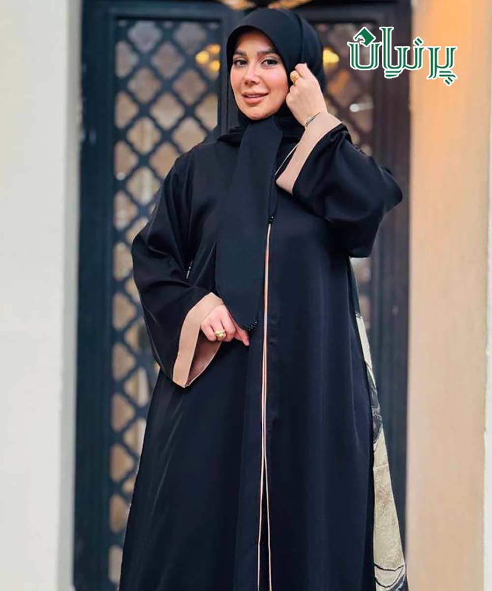 مانتو اماراتی حریر کتایون
