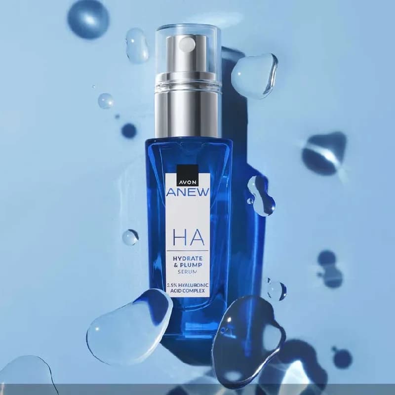سرم آبرسان هیالورونیک اسید آون AVON حجم 30 میل — تصویر ۲