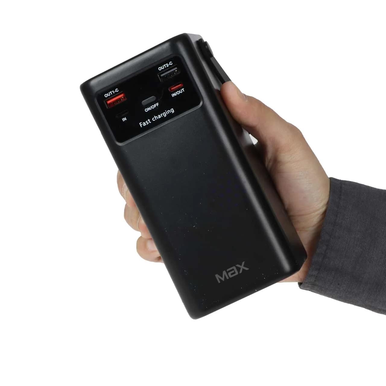 پاوربانک PD و فست شارژ Max 50000mAh مدل MZ-16 22.5W – مشکی – MMX — تصویر ۷