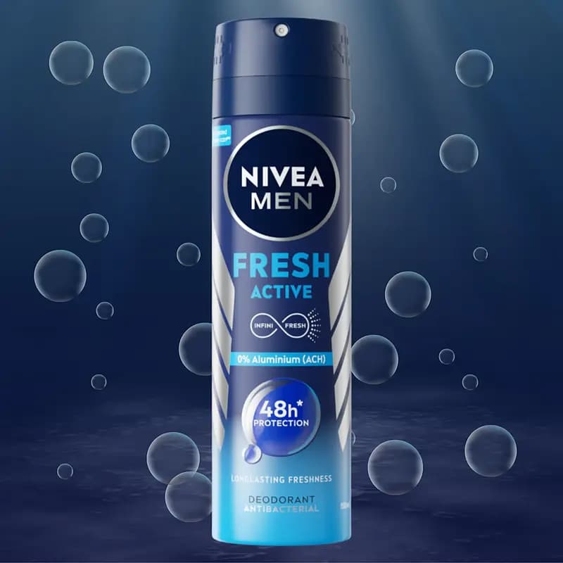 اسپری ضد تعریق نیوآ Fresh active اورجینال + تضمین — تصویر ۴
