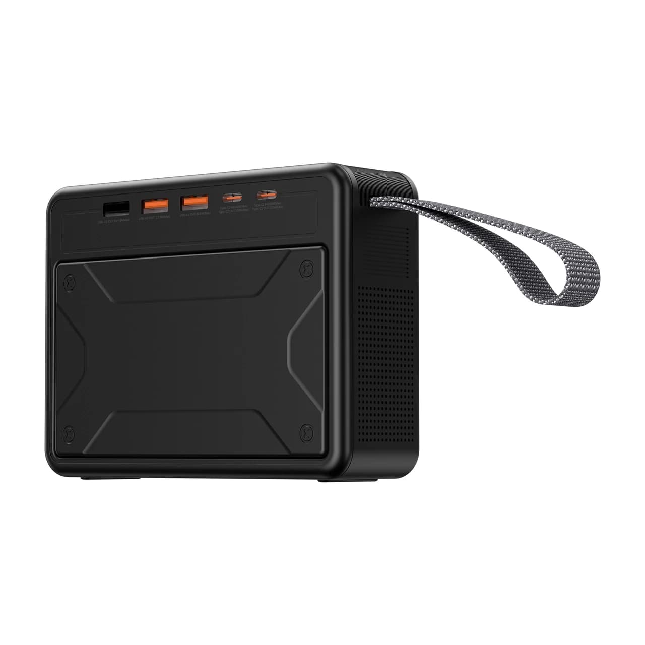 پاوربانک PD و فست شارژ WiWU 100W 60000Ah مدل Fantasy Wi-P058 – مشکی (گارانتی شش ماهه شرکتی) — تصویر ۳