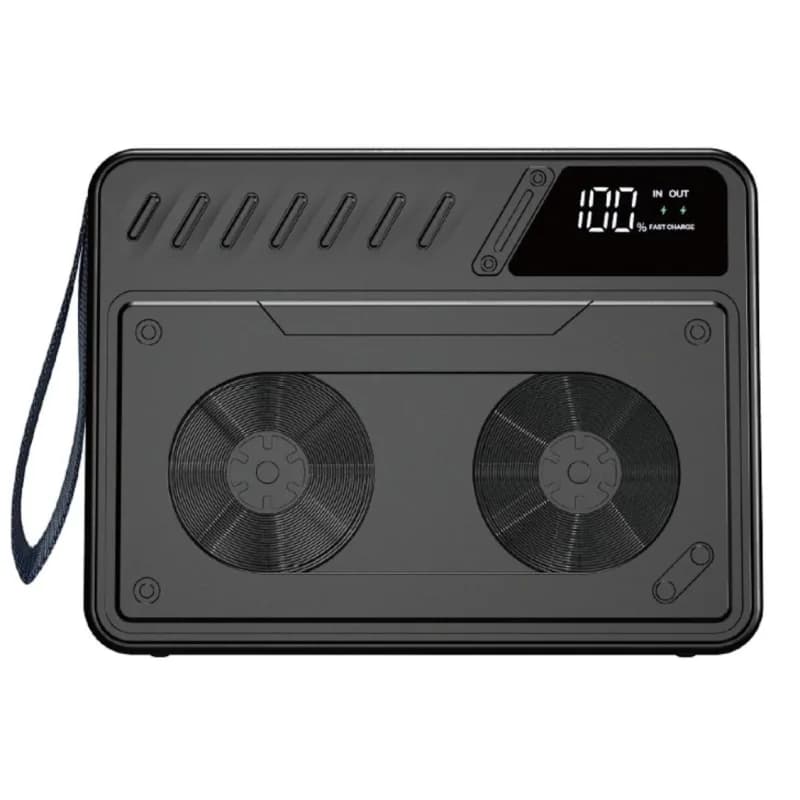 پاوربانک PD و فست شارژ WiWU 100W 60000Ah مدل Fantasy Wi-P058 – مشکی (گارانتی شش ماهه شرکتی) — تصویر ۸
