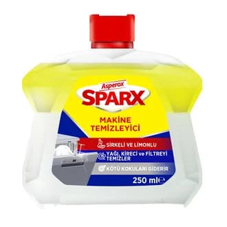 جرم‌گیر ماشین ظرفشویی حجم 250 میل با رایحه لیمو Asperox Sparx