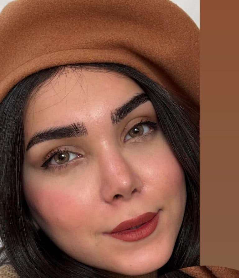 لنز رنگی رز مدل لیلی براون (Rose Lili Brown) — تصویر ۳