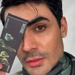 لنز رنگی رز مدل ارکید براون (Rose Orchid Brown) — تصویر ۳