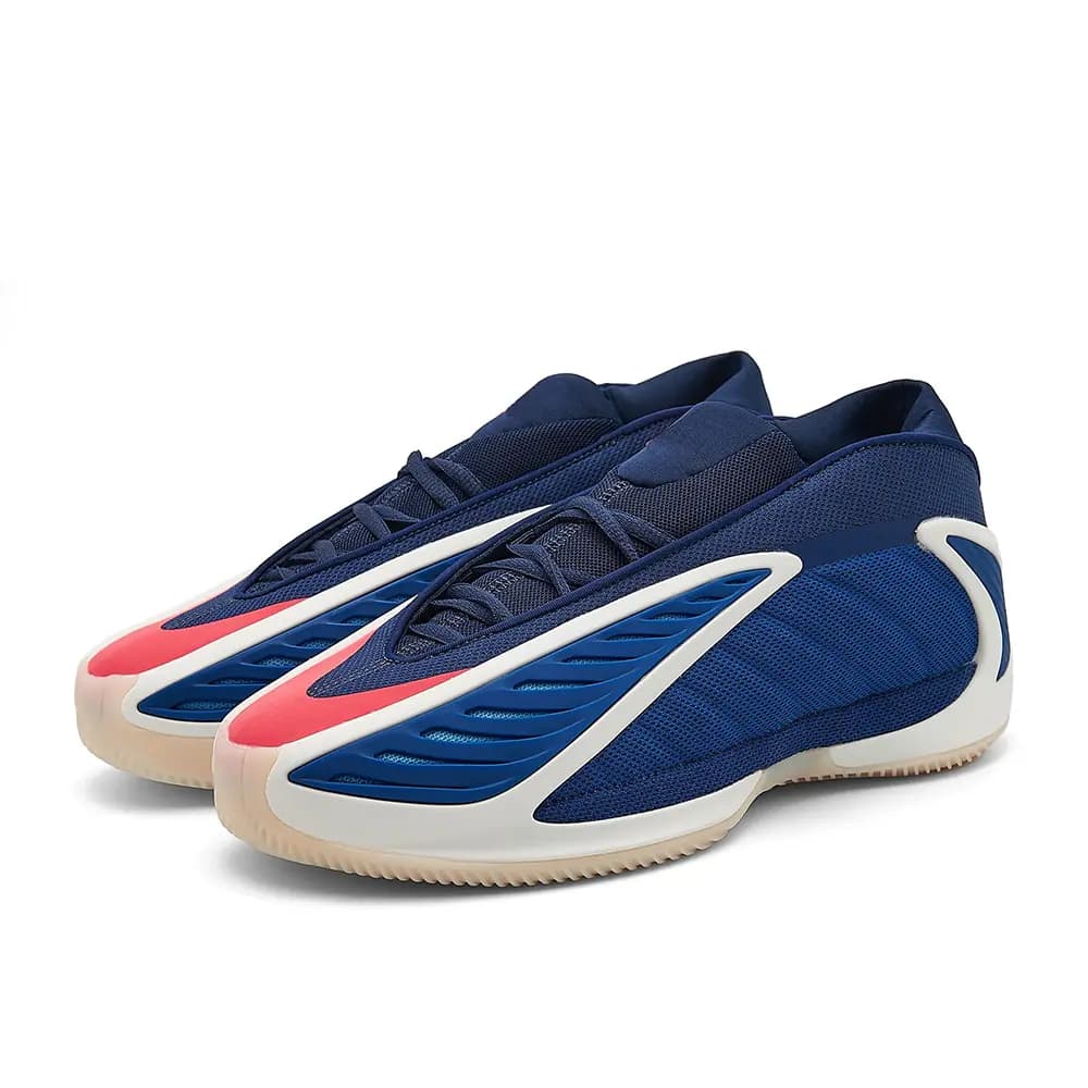 کتونی بسکتبال آدیداس انتونی ادواردز 2 – Adidas AE 2 رنگ آبی سفید — تصویر ۲