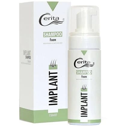 شامپو فوم کاشت مو سریتا مدل ایمپلنت حجم 150 ml — تصویر ۳