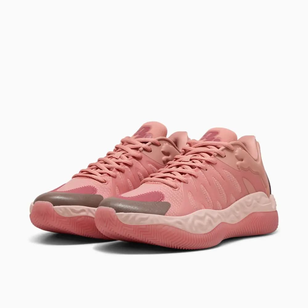 کتونی بسکتبال پوما هالیبرتون 1 رنگ گلبهی – Puma Haliburton 1 — تصویر ۳