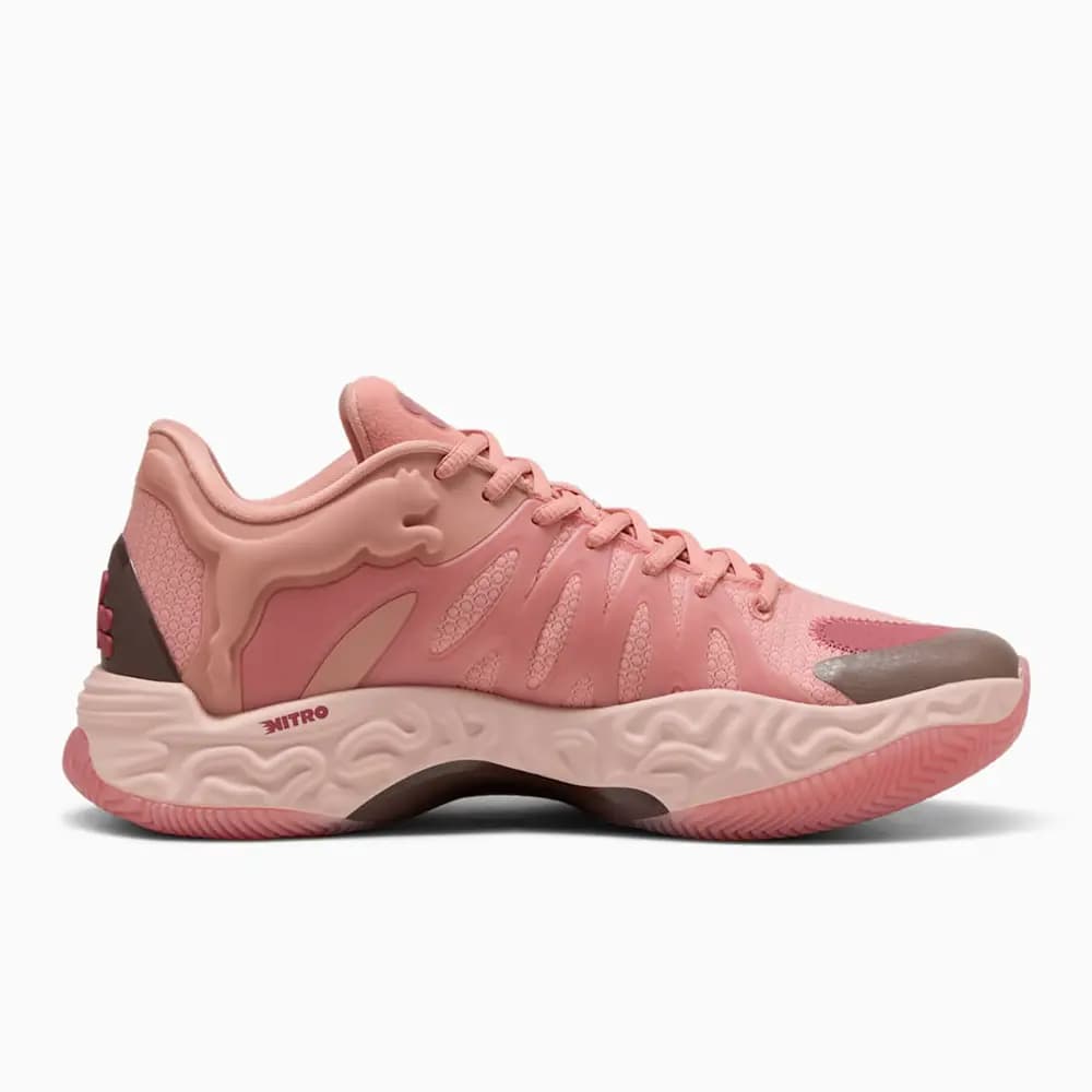کتونی بسکتبال پوما هالیبرتون 1 رنگ گلبهی – Puma Haliburton 1 — تصویر ۴