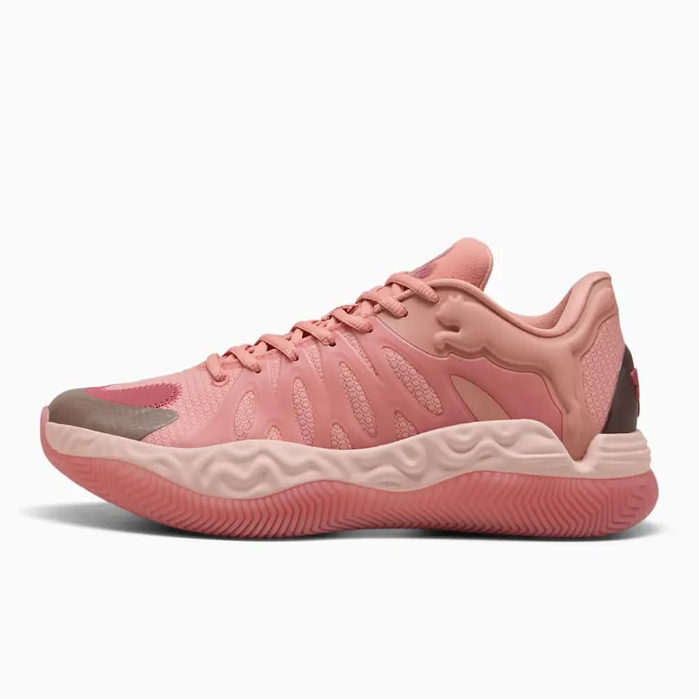 کتونی بسکتبال پوما هالیبرتون 1 رنگ گلبهی – Puma Haliburton 1