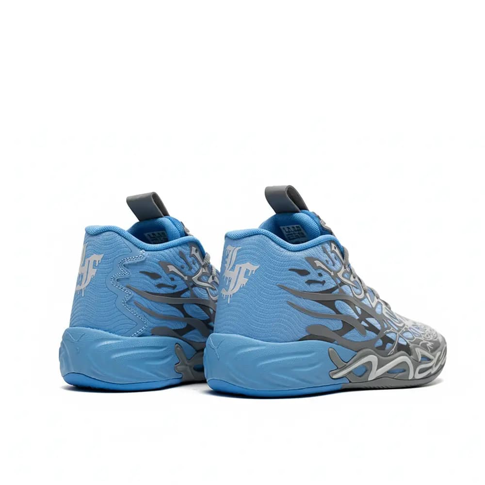 کتونی بسکتبال Puma MB 0.4 رنگ آبی طوسی — تصویر ۳