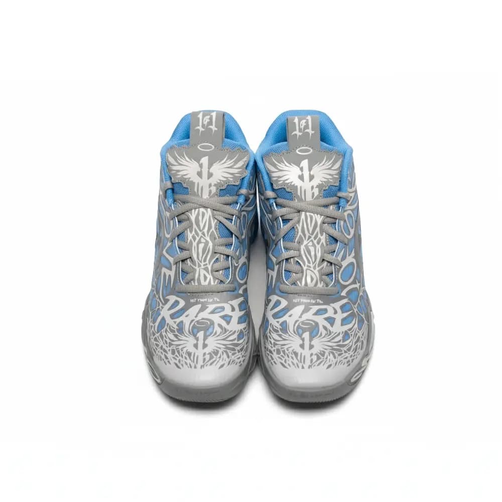 کتونی بسکتبال Puma MB 0.4 رنگ آبی طوسی — تصویر ۵