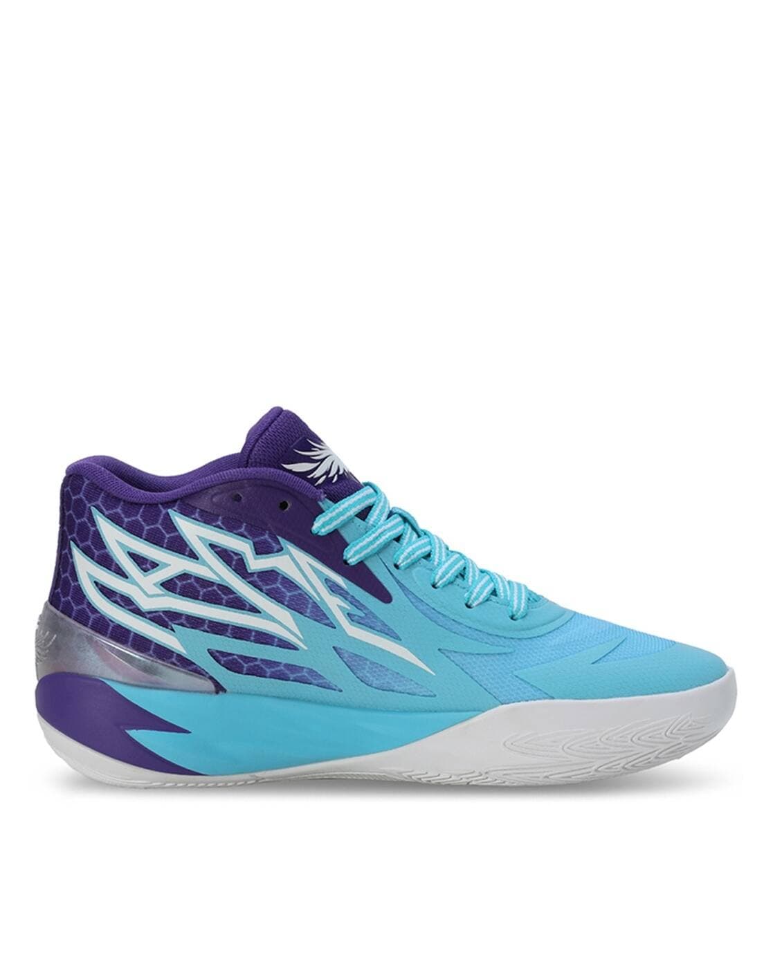 کتونی بسکتبال Puma MB 0.2 رنگ آبی سرمه ای — تصویر ۴