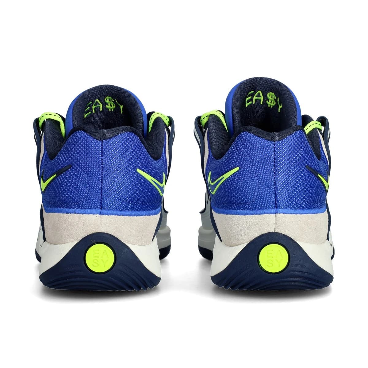 کتونی بسکتبال Nike KD 18 نایک کِی دی 18 رنگ سفید آبی نفتی — تصویر ۵