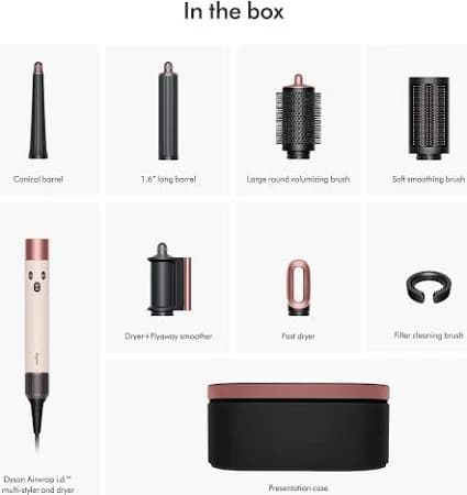 ایرپ دایسون صورتی Dyson Airwrap HS08 PINK — تصویر ۶