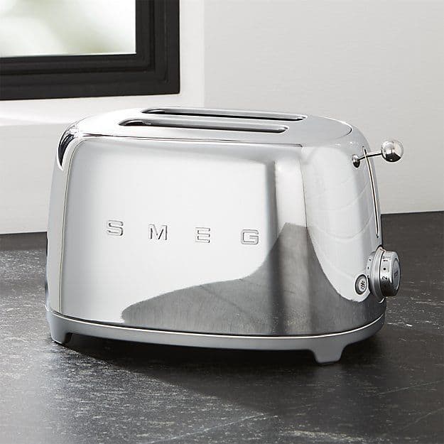 توستر 2 اسلایس بزرگ اسمگ SMEG مدل TSF02 سیلور — تصویر ۸