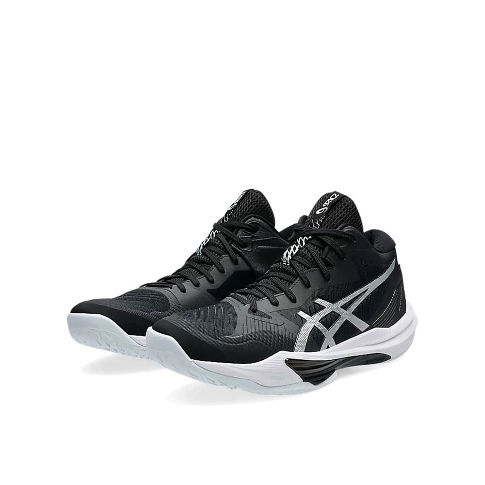 کتونی والیبال ساق دار Asics Sky Elite 3 Paris اسیکس اسکای الیت 3 پاریس رنگ مشکی سفید — تصویر ۳